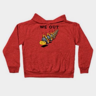 Funny Cicada We Out Cute Cicada Brood Emergence Kids Hoodie